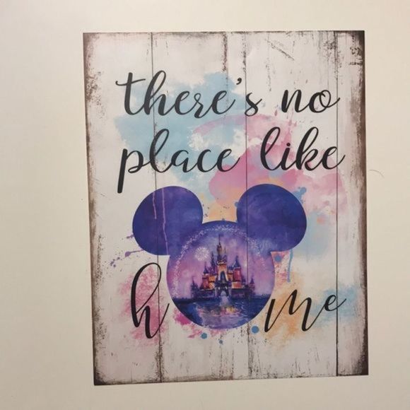 Other - 3 for $22 8x10 Disney world print watercolors - free with purchase